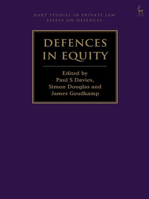 cover image of Defences in Equity